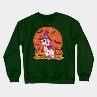 Halloween unicorn Crewneck Sweatshirt